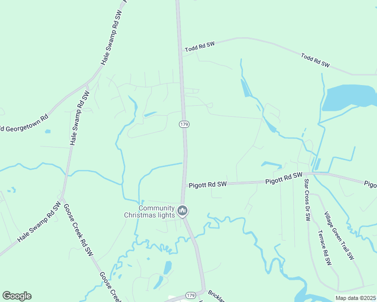 map of restaurants, bars, coffee shops, grocery stores, and more near 1083 Bricklanding Road Southwest in Shallotte