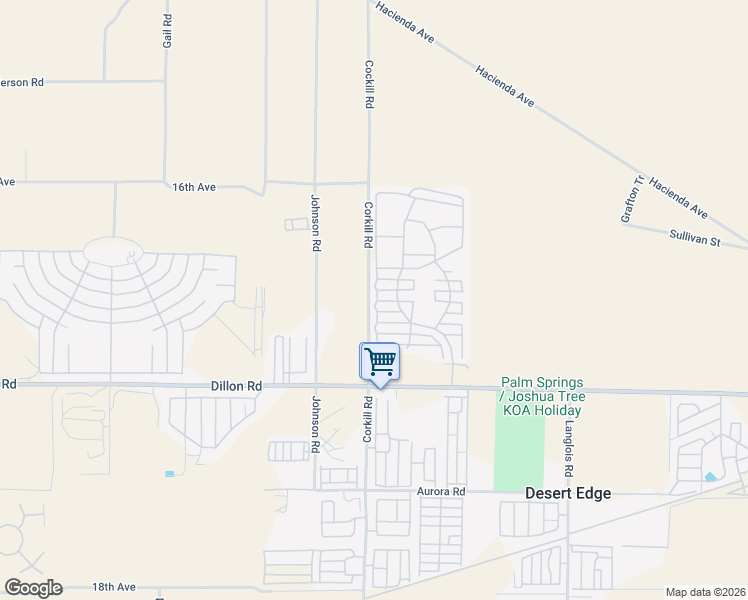 map of restaurants, bars, coffee shops, grocery stores, and more near Corkill Road in Lake Elsinore