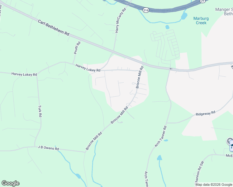 map of restaurants, bars, coffee shops, grocery stores, and more near 408 Wilshire Lane in Bethlehem