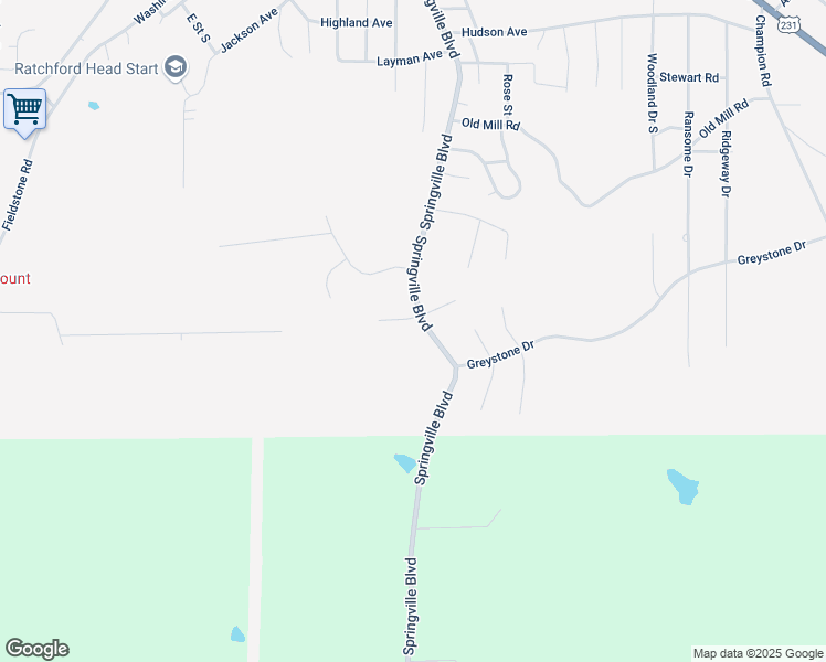 map of restaurants, bars, coffee shops, grocery stores, and more near 1598 Springville Boulevard in Oneonta