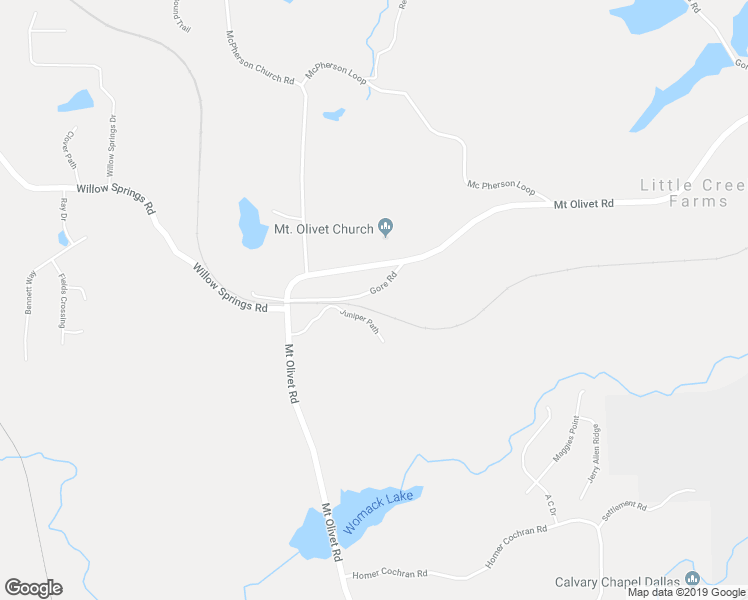 map of restaurants, bars, coffee shops, grocery stores, and more near 55 Gore Road in Dallas