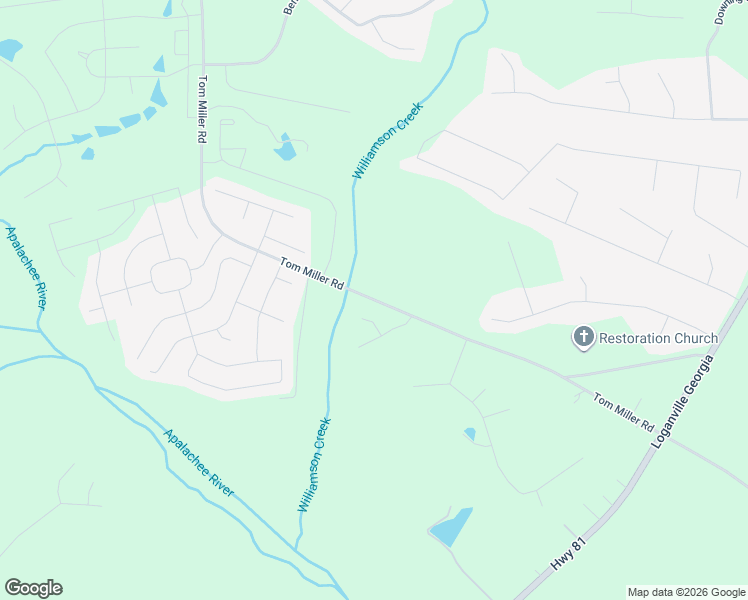 map of restaurants, bars, coffee shops, grocery stores, and more near 1143 Tom Miller Road in Bethlehem