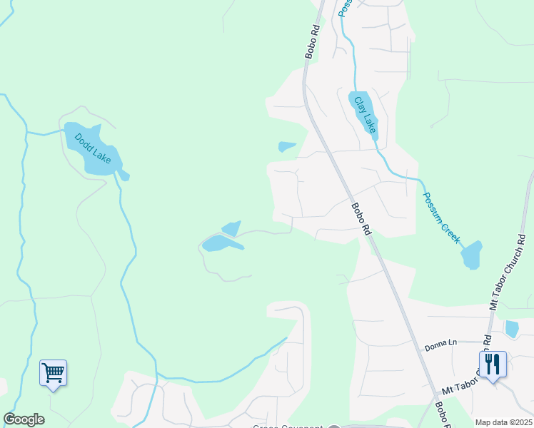 map of restaurants, bars, coffee shops, grocery stores, and more near 271 McClure Drive in Dallas