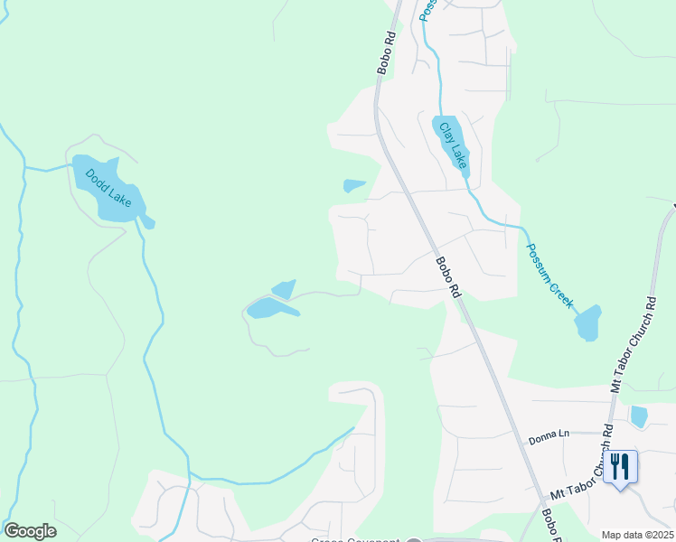map of restaurants, bars, coffee shops, grocery stores, and more near 271 McClure Drive in Dallas