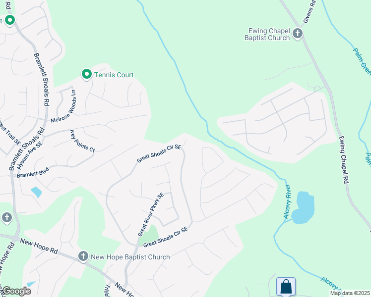 map of restaurants, bars, coffee shops, grocery stores, and more near 1896 Alcovy Bluff Way Southeast in Lawrenceville