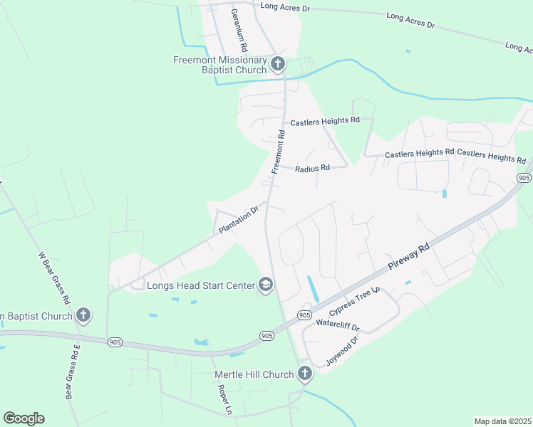 map of restaurants, bars, coffee shops, grocery stores, and more near 298 Freemont Road in Longs