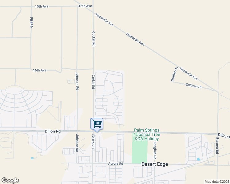 map of restaurants, bars, coffee shops, grocery stores, and more near Vista Way in Lake Elsinore