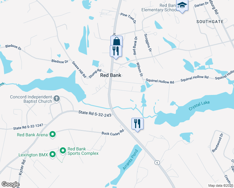 map of restaurants, bars, coffee shops, grocery stores, and more near 121 Wilson Street in Lexington