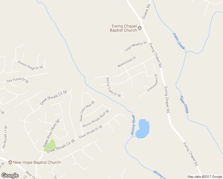 map of restaurants, bars, coffee shops, grocery stores, and more near 1966 Alcovy Trails Drive Southeast in Dacula