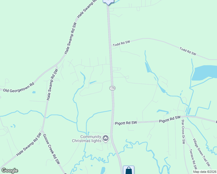 map of restaurants, bars, coffee shops, grocery stores, and more near 1022 Bricklanding Road Southwest in Shallotte