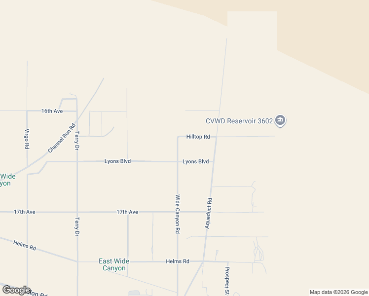 map of restaurants, bars, coffee shops, grocery stores, and more near 73100 Lyons Boulevard in Desert Hot Springs