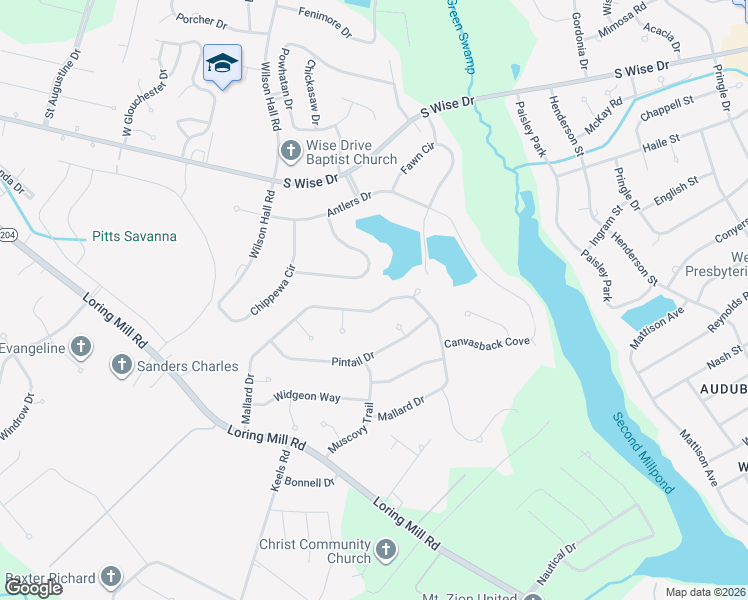 map of restaurants, bars, coffee shops, grocery stores, and more near 430 Mallard Drive in Sumter