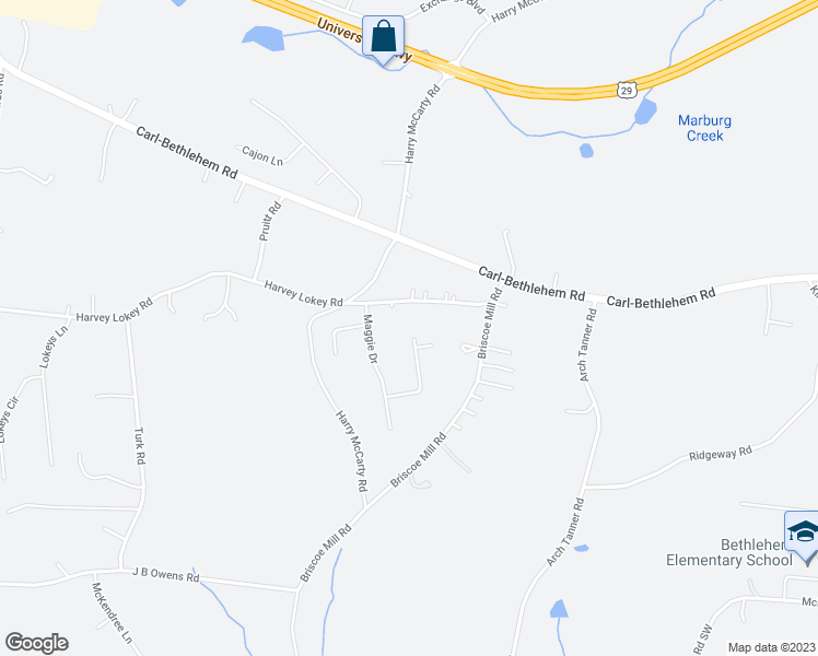 map of restaurants, bars, coffee shops, grocery stores, and more near 418 Wilshire Lane in Bethlehem