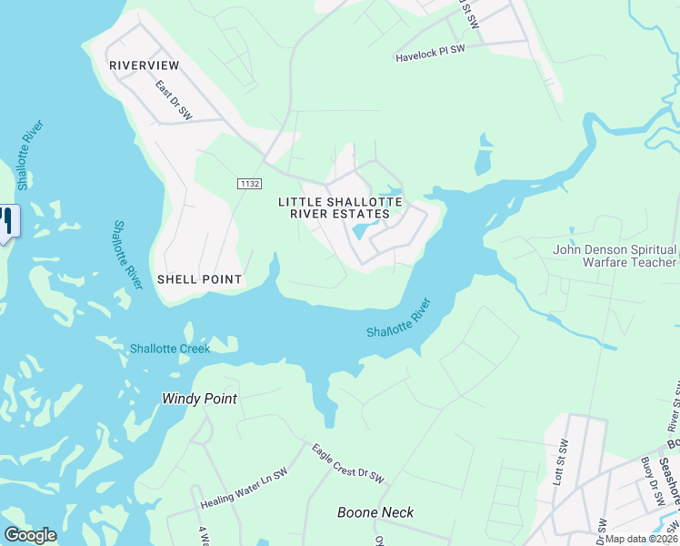 map of restaurants, bars, coffee shops, grocery stores, and more near 1719-1799 Chadwick Landing Dr SW in Shallotte