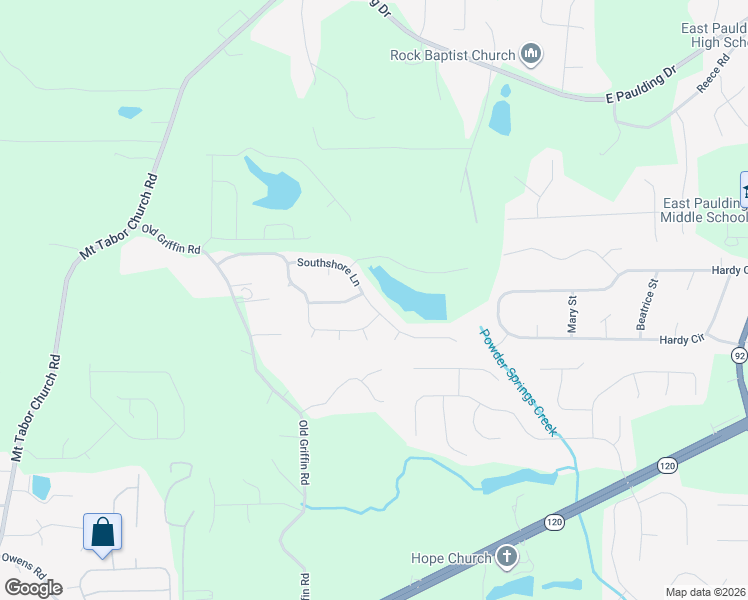 map of restaurants, bars, coffee shops, grocery stores, and more near 255 Southshore Lane in Dallas