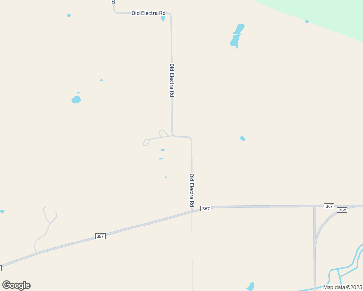 map of restaurants, bars, coffee shops, grocery stores, and more near 6710 Old Electra Road in Iowa Park