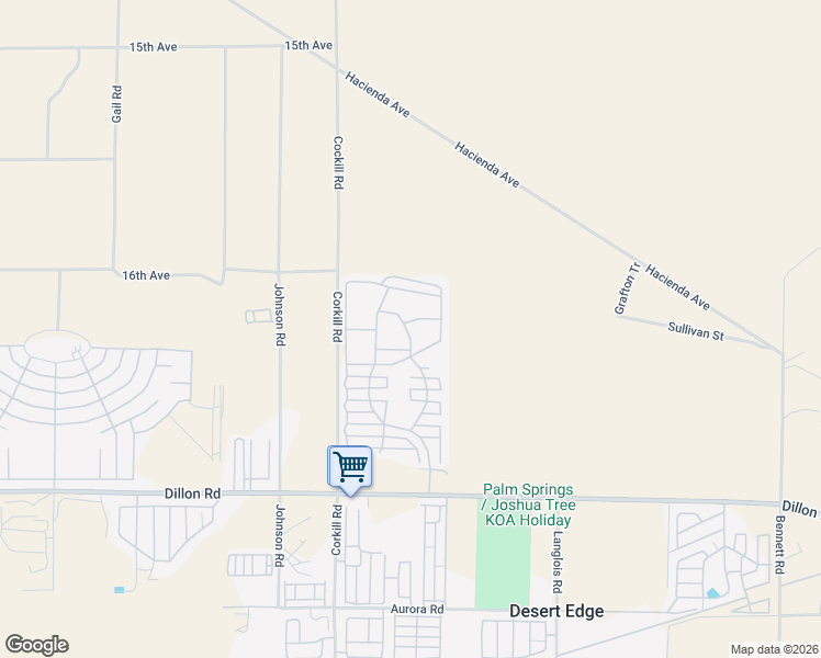 map of restaurants, bars, coffee shops, grocery stores, and more near Vista Way in Lake Elsinore