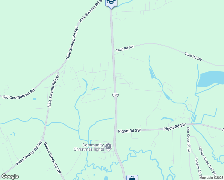 map of restaurants, bars, coffee shops, grocery stores, and more near 1022 Brick Landing Rd SW in Shallotte