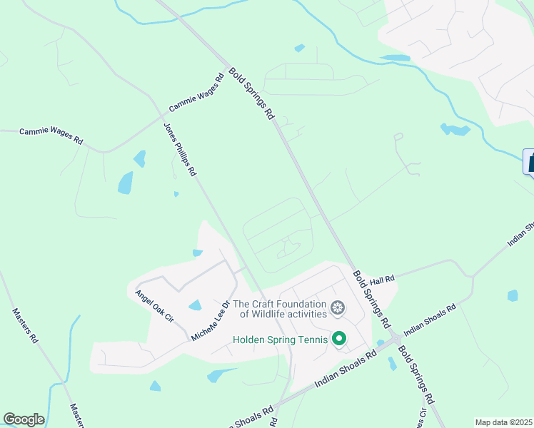map of restaurants, bars, coffee shops, grocery stores, and more near 2447 Cadenza Circle in Dacula