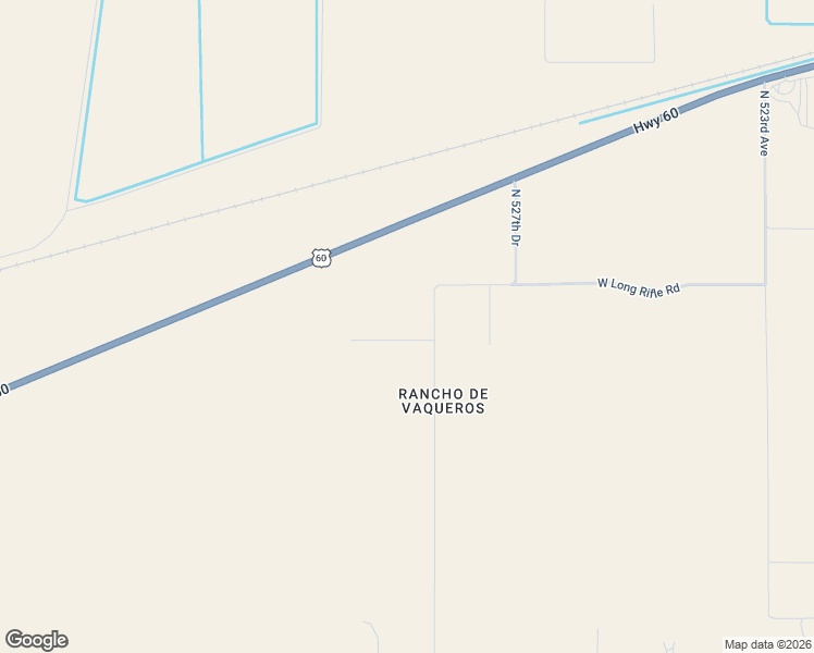 map of restaurants, bars, coffee shops, grocery stores, and more near 49204 North 529th Avenue in Aguila