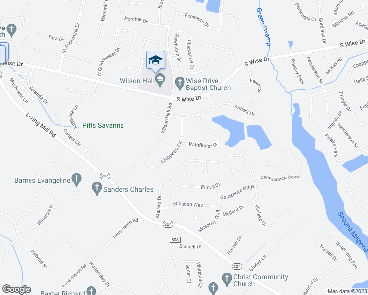 map of restaurants, bars, coffee shops, grocery stores, and more near 63 Pathfinder Drive in Sumter