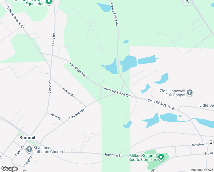 map of restaurants, bars, coffee shops, grocery stores, and more near 208 Peachtree Extension in Gilbert