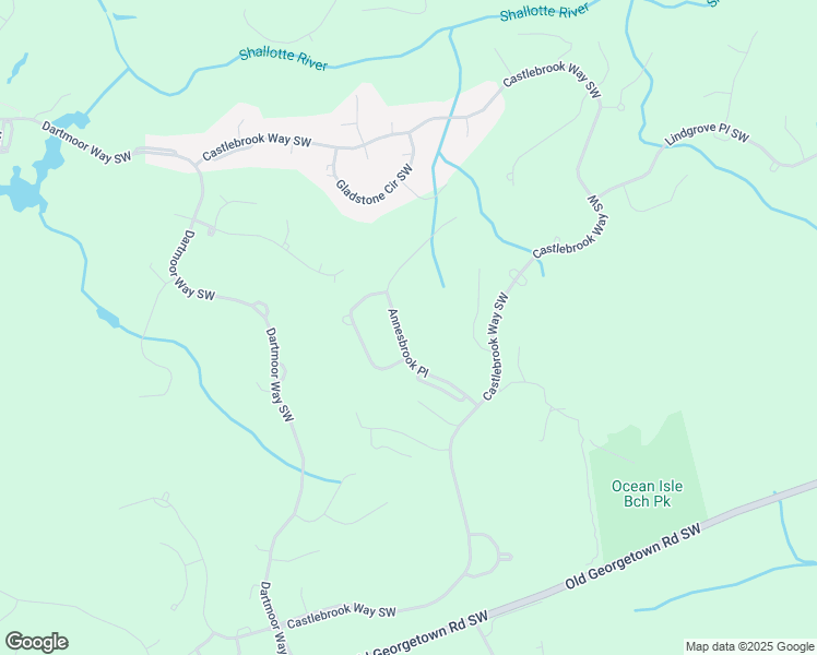 map of restaurants, bars, coffee shops, grocery stores, and more near 6602 Annesbrook Place in Ocean Isle Beach