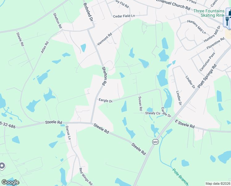 map of restaurants, bars, coffee shops, grocery stores, and more near 108 Greenfields Road in West Columbia