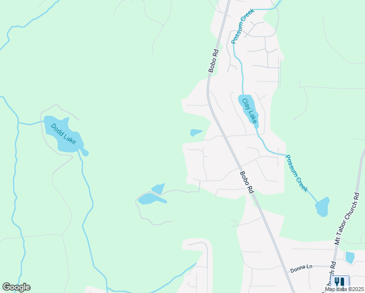 map of restaurants, bars, coffee shops, grocery stores, and more near 239 McClure Trail in Dallas