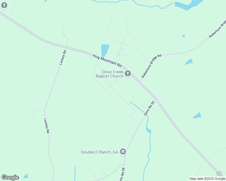 map of restaurants, bars, coffee shops, grocery stores, and more near 272 Abbott Road in Winder