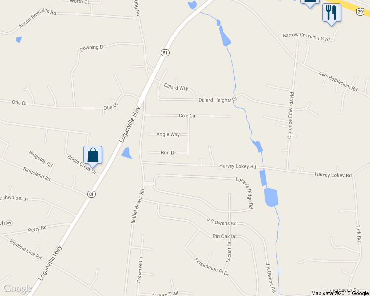 map of restaurants, bars, coffee shops, grocery stores, and more near 301 Ron Drive in Bethlehem