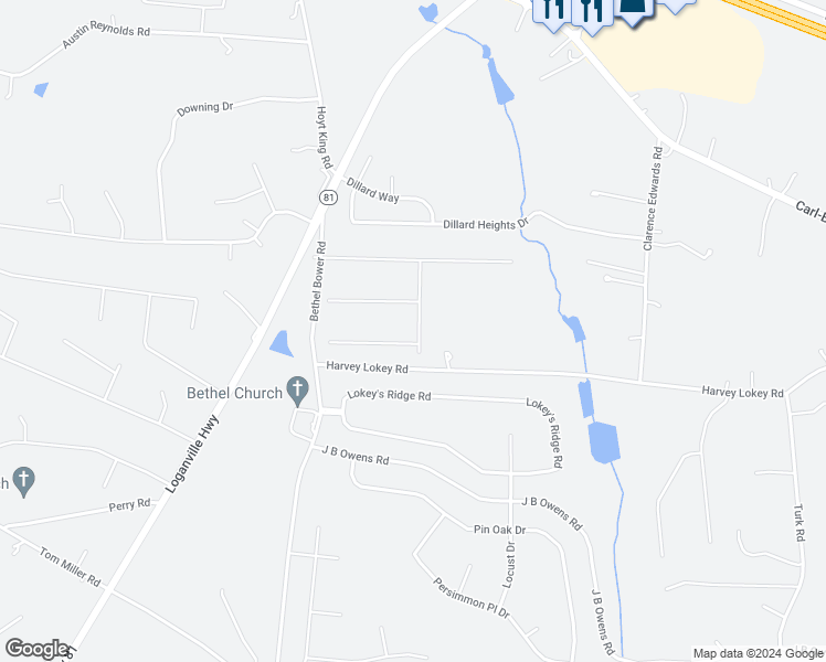 map of restaurants, bars, coffee shops, grocery stores, and more near 301 Ron Drive in Bethlehem