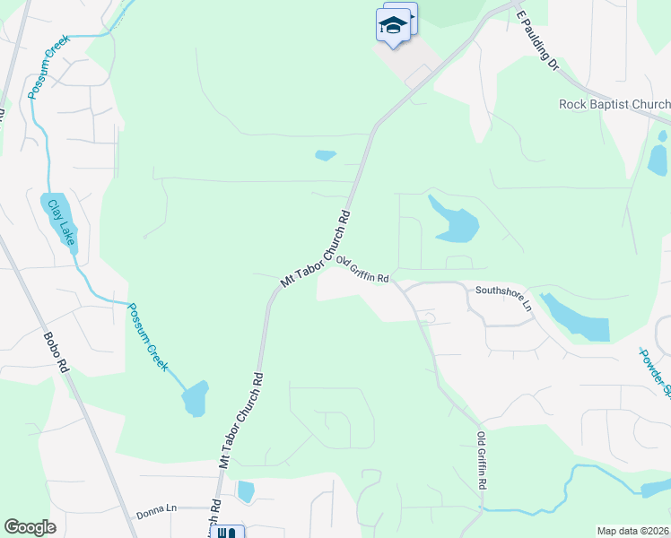 map of restaurants, bars, coffee shops, grocery stores, and more near 10 Old Griffin Road in Dallas