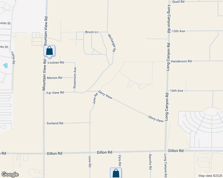 map of restaurants, bars, coffee shops, grocery stores, and more near 68465 Fernwood Drive in Desert Hot Springs