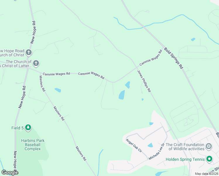 map of restaurants, bars, coffee shops, grocery stores, and more near 2905 Cammie Wages Road in Dacula