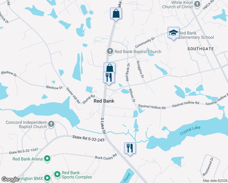 map of restaurants, bars, coffee shops, grocery stores, and more near 2909 Old Barnwell Rd in Lexington