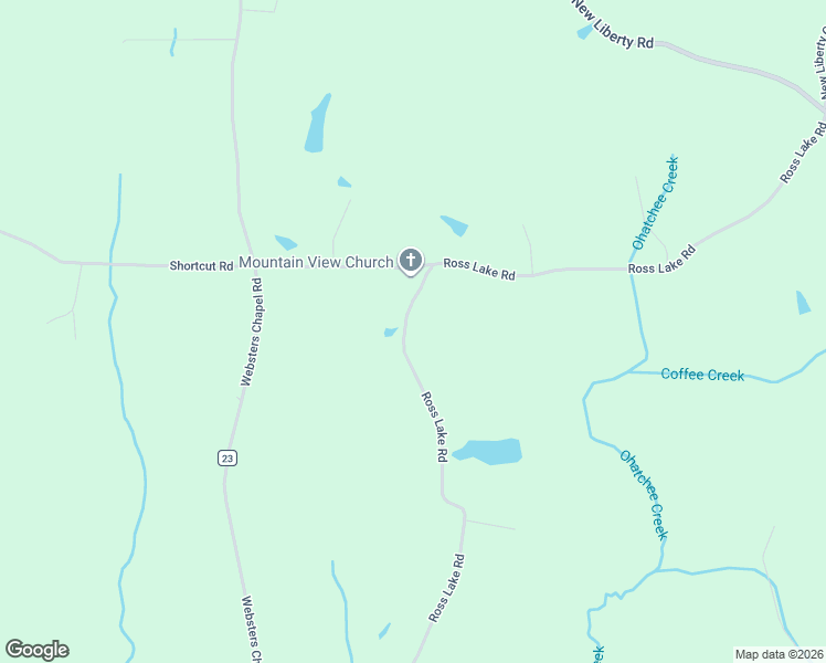 map of restaurants, bars, coffee shops, grocery stores, and more near 1402 Ross Lake Road in Wellington