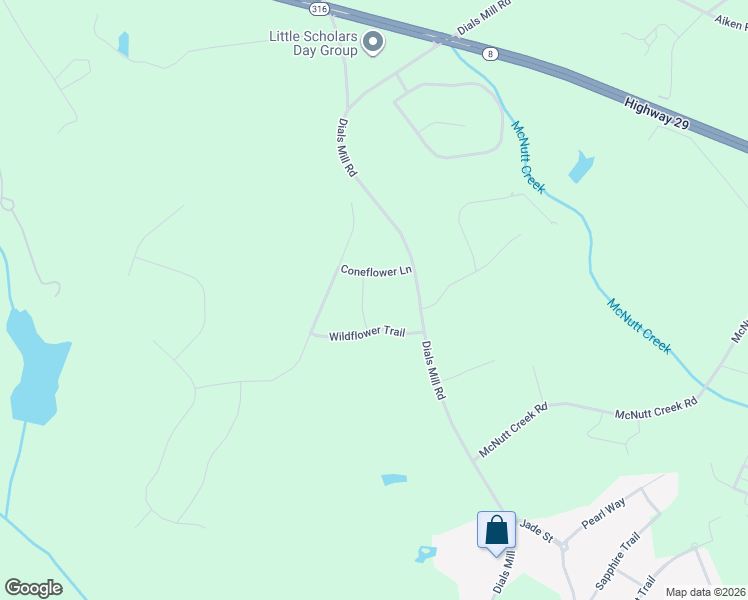 map of restaurants, bars, coffee shops, grocery stores, and more near 1355 Lenten Way in Statham