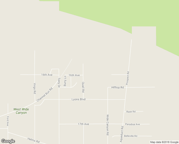 map of restaurants, bars, coffee shops, grocery stores, and more near 15950 Quail Road in Desert Hot Springs