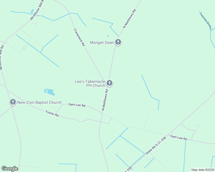 map of restaurants, bars, coffee shops, grocery stores, and more near 2200 North Matthews Road in Scranton