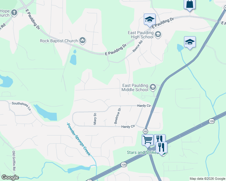 map of restaurants, bars, coffee shops, grocery stores, and more near 143 Spring Meadows Avenue in Dallas
