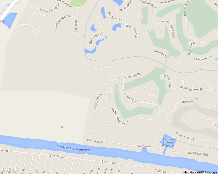 map of restaurants, bars, coffee shops, grocery stores, and more near 2789 Breffin Court in Southport