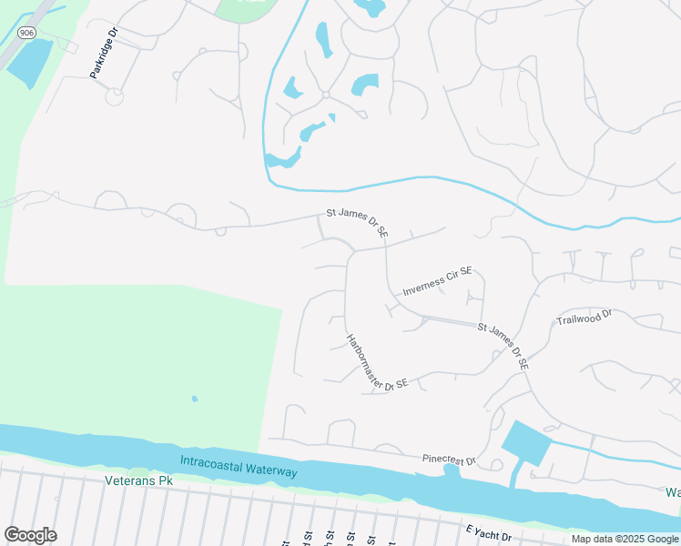 map of restaurants, bars, coffee shops, grocery stores, and more near 2789 Breffin Court in Southport