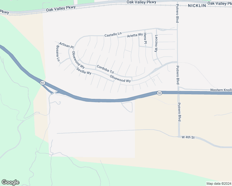 map of restaurants, bars, coffee shops, grocery stores, and more near 14255 Barolo Way in Beaumont