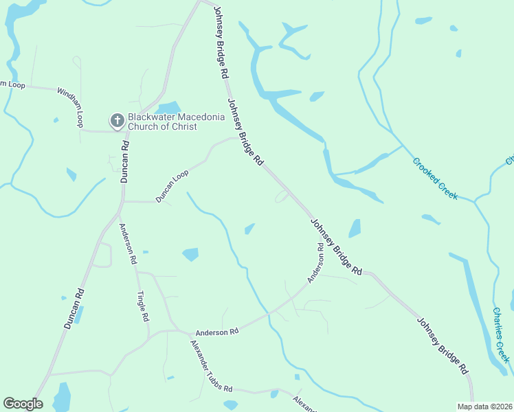 map of restaurants, bars, coffee shops, grocery stores, and more near Johnsey Bridge Road in Jasper