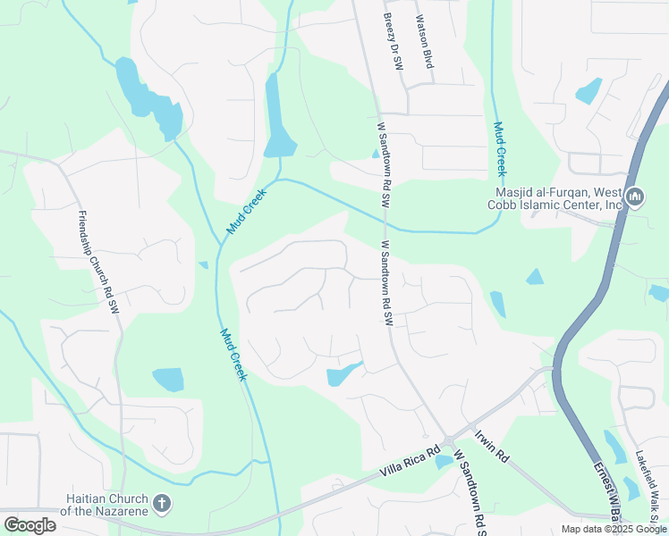 map of restaurants, bars, coffee shops, grocery stores, and more near 3008 Andora Drive in Marietta