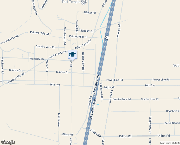 map of restaurants, bars, coffee shops, grocery stores, and more near 60810 Sunrise Drive in Whitewater