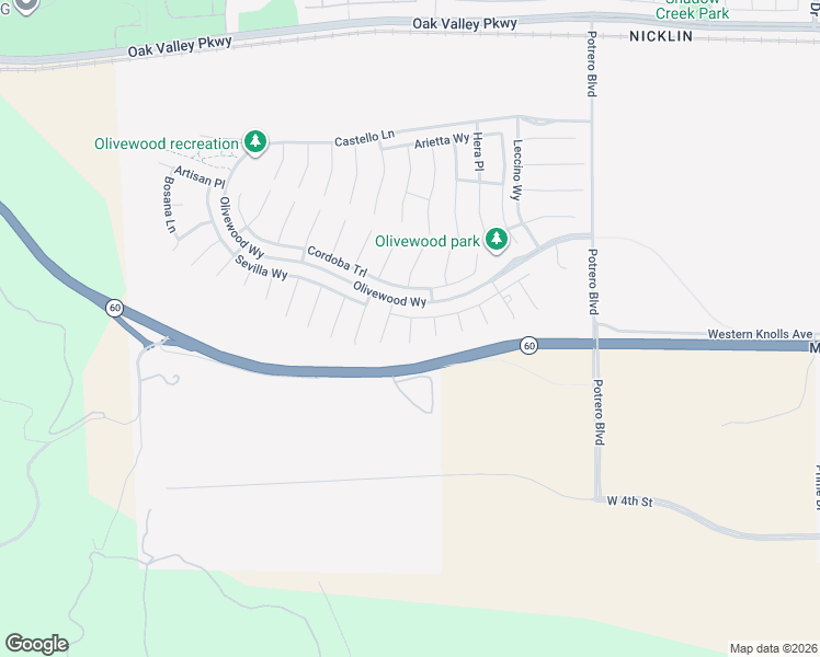 map of restaurants, bars, coffee shops, grocery stores, and more near 14239 Capezzana Circle in Beaumont