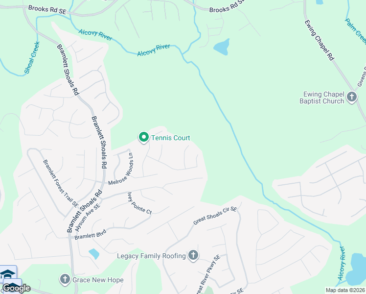 map of restaurants, bars, coffee shops, grocery stores, and more near 1435 Union Station Court Southeast in Lawrenceville