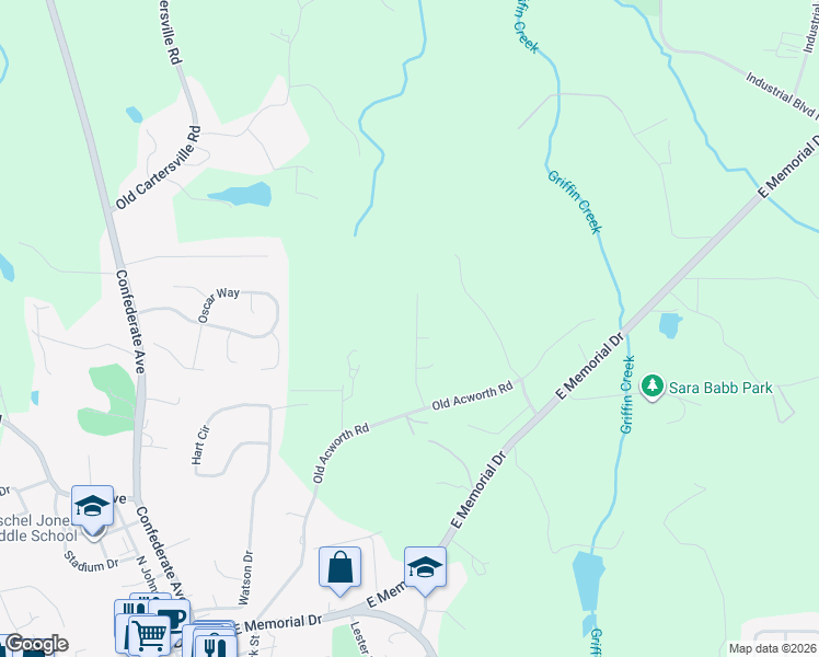 map of restaurants, bars, coffee shops, grocery stores, and more near 101 Arbor Lane in Dallas